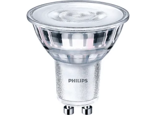 Bombilla LED | PHILIPS CorePro LEDspot, GU10, 220 - 240 V 220 - 240 V, 2700 K, Plata, Translúcido