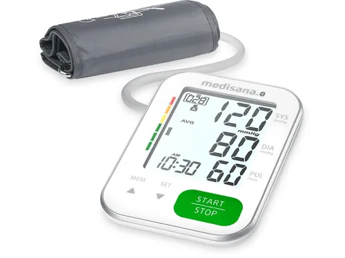 Tensiómetro de brazo | MEDISANA BU 572 connect, Aviso acústico, blanco