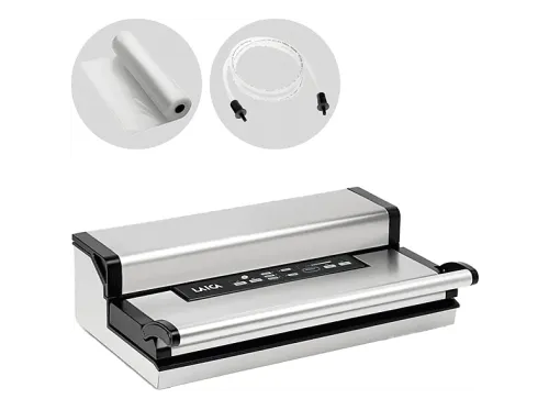 Máquina de vacío profesional | LAICA VT32500, 350 W, 0,95 bar, Plata/Negro
