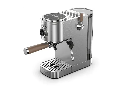 Cafetera espresso manual | HIBREW H13, 20 bar, 2100 W, plata