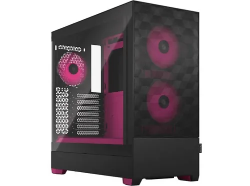 Chasis PC | Pop Air FRACTAL DESIGN, Negro, Magenta