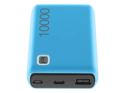 Powerbank | CELLULARLINE 10000MAH/ULTRA RAP/BL/PBESSENCE10000B, 10000.00 mAh, Azul