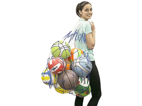 Accesorio fútbol | SOFTEE Red Porta 20 Balones Deluxe, Multicolor