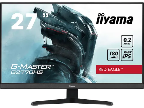 Monitor gaming | IIYAMA G-MASTER G2770HS-B1, 27 ", Full-HD, 0,2 ms, 180 Hz, Negro