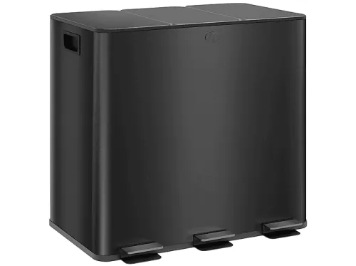 Cubo de Basura | HOMCOM 851-034V01BK