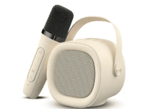 Altavoz karaoke | SK819BT KARAOKE CON MODULADOR DE VOZ HAVIT, Crema