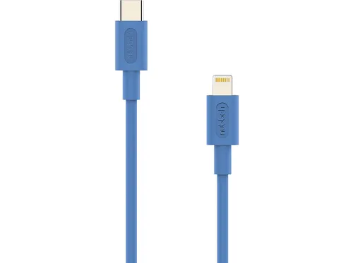Cable Lightning a USB-C | NUBBEH Elisium, USB-C, Azul