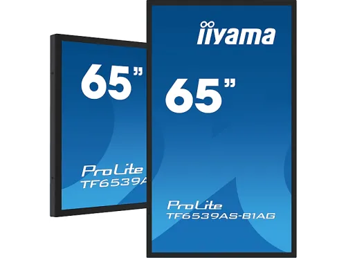 Pantalla de señalización digital | IIYAMA iiyama TF6539AS-B1AG, UHD 4K, Negro