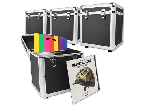 Maletas para vinilos | RC100-4B POWER DYNAMICS, Black