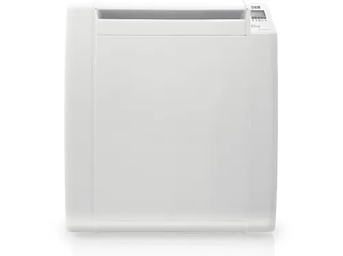 Emisor térmico | HJM ELVA 1000, Emisor Térmico Cerámico de Bajo Consumo-Programable, Funciones Ahorro, Modo Turbo, 10 m², 1000 W, Blanco