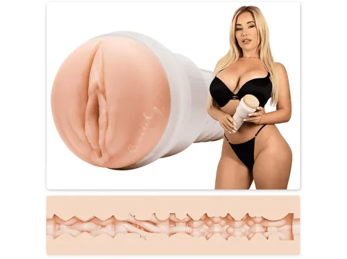 Vibrador | FLESHLIGHT Savannah Bond, TPE, Color piel claro