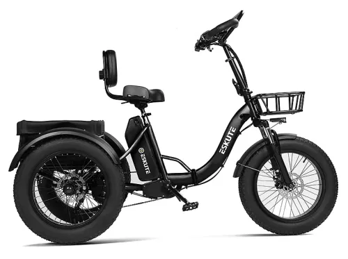 Bicicleta urbana | ESKUTE T302 Pro, Bicicleta eléctrica, 250W, Negro