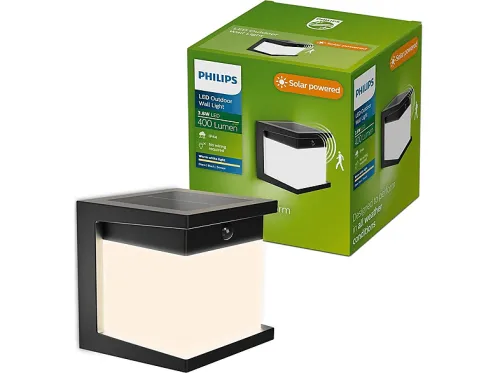 Lámpara de exterior | 8721103105530 PHILIPS, Negro