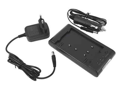 Cargador cámara | POWERSMART para GR-SXM49 GR-SXM50, Negro