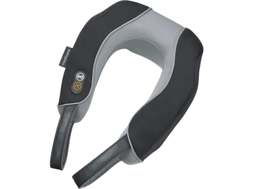 Masajeador | Medisana NM 868, Para cuello y hombros, 7 W, Masaje de vibración de 2 pasos, Intensidad ajustable, Negro/Gris