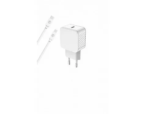 Cargador de móvil | BIGBEN CS30WCPDCBLMFICRW, Blanco