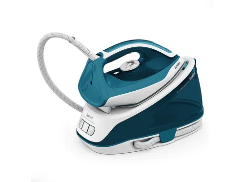 Centro de planchado | TEFAL SV6115E0, 2200 W, 110 g/min, 5,2 bar, Cerámica, Blanco