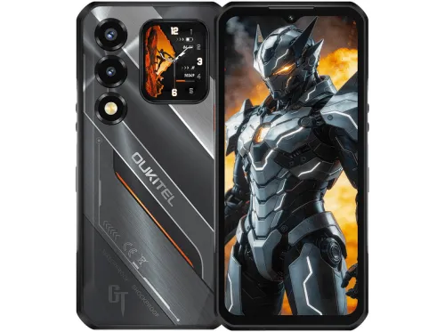OUKITEL WP66-12-512, negro, Móvil Android, 512 GB, 12 GB RAM, 6,6 ", Octa-Core Processor, 10000 mAh