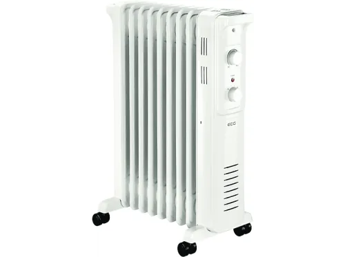 Radiador | ECG OR 2090, 2000 W, 3 niveles de calor, 9 elementos, Gris