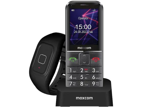 Móvil básico | MAXCOM MaxCom - Comfort MM735 5,59 cm (2.2") 83 g Negro Teléfono básico, Negro, 32 MB, 1400 mAh
