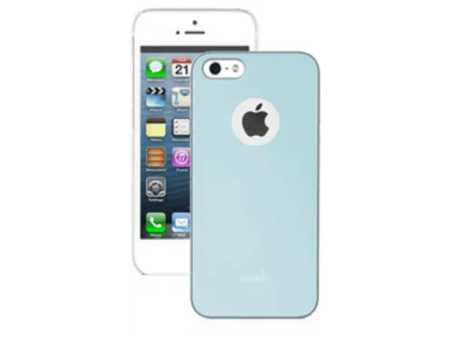 Carcasa para móvil | MOSHI iGlaze, Compatible con Apple iPhone 5 / 5S / SE, Azul