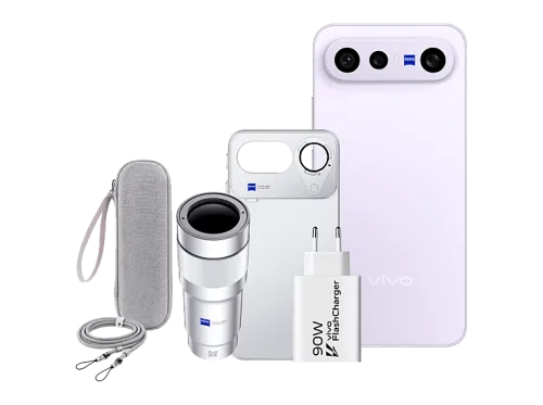 vivo Bundle X300 FE, Mist Purple, 512 GB, 12 GB RAM, 6.31" AMOLED, Snapdragon® 8 Gen 5 Mobile, 6500 mAh