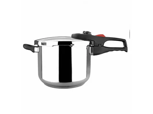 Olla a presión | MAGEFESA MA10406 de 7,5 Litros Acero Inoxidable, 6 l, Acero Inoxidable, Negro/Plateado