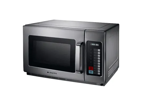 Microondas | ASPES AMWH3421002MD, 2100 W, 4 potencia, 34 l, Inox