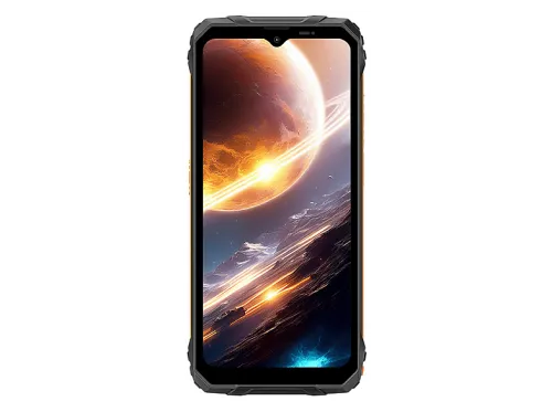 BLACKVIEW FORT 1, Negro, Naranja, Móvil Android, 128 GB, 4 GB RAM, 6,56 " IPS, Panda-Glas, 90 Hz, Unisoc, T615, 10000 mAh