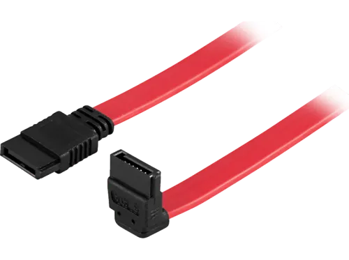 Cable SATA | DELTACO SATA-05A, Rojo