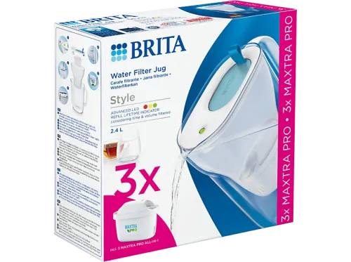 Jarra filtrante | brita-style-bluebundle-pro BRITA, Blanco