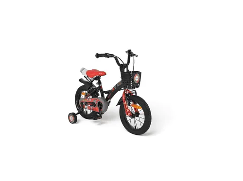 Bicicletas para niños | BYOX Robo 14 Pulgadas, marco: 22 cm, Acero, negro