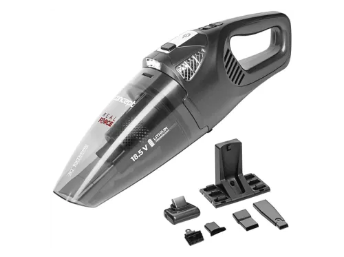 Aspirador de mano | CONCEPT Real Force VP4380, 110 W, Potencia de succión 8200 Pa, Depósito 0,45 l, Autonomía 35 min, Negro