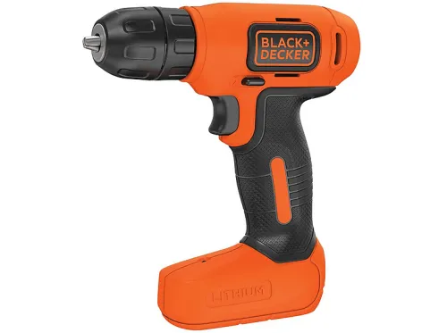 Taladro | BDCD8-QW, Atornillador Ultra-Compacto 7,2V, Portabrocas 10mm, Batería integrada, BLACK+DECKER, Multicolor
