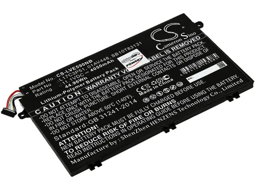 Batería | POWERY Batería compatible con Lenovo modelo L17M3P51