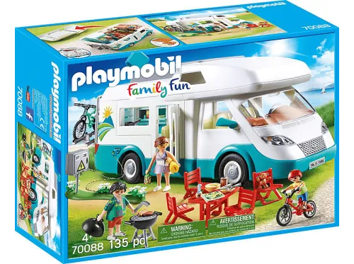 Figura | PLAYMOBIL City Life Caravana de Verano, FamilyFun, 125 mm, 4 año(s), Plástico