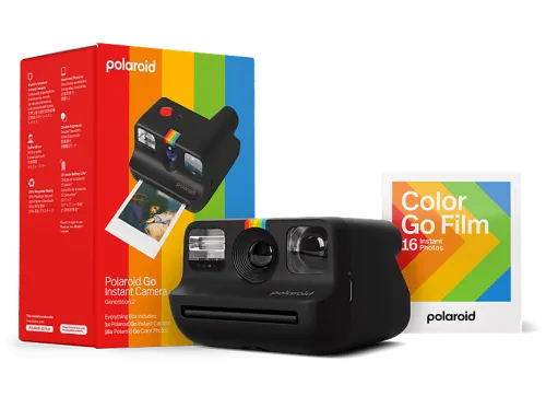 Cámara instantánea | POLAROID EB POLAROID GO GENERATION 2 BLACK, -, Negro