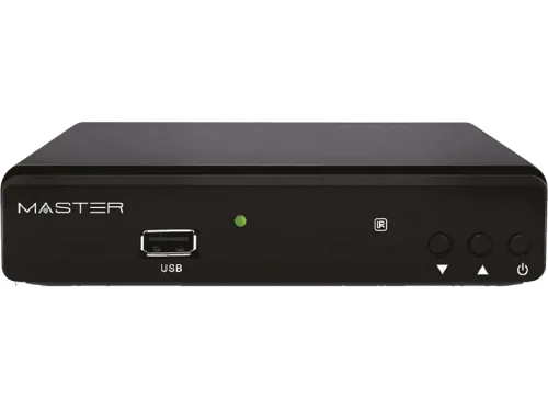 Sintonizador TDT | ENGEL DVB T2- HD, 1x RF in, 1x HDMI, 1x Scart, 1x LAN, 1x corriente, Negro