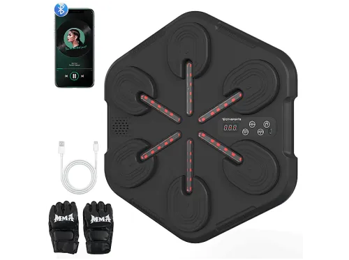 Máquina de boxeo | CITYSPORTS Música Boxing Machine PRO, Negro