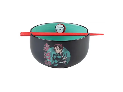Pack Merchandising | GRUPO ERIK Demon Slayer Bol Ramen con Palillos