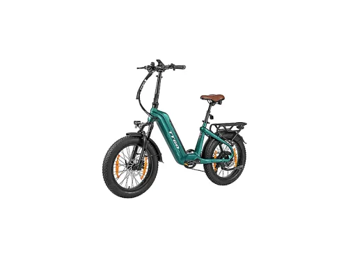 Bicicleta urbana | TTGO F8, Bicicleta eléctrica, 250 W, verde