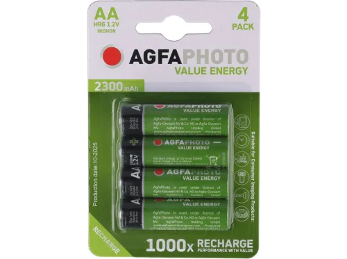 Pilas recargables | AGFAPHOTO NiMh Mignon 2700 mAh