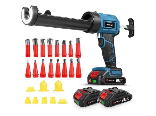 Pistola de encolar sin cables | Cartuchos de 300 ml, 100 mm/min ONEVAN, Azul