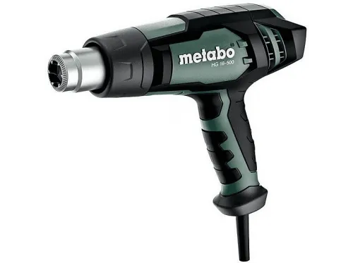 Pistola de aire caliente | HG 16-500 METABO, Negro, Gris