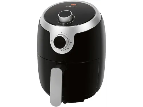 Freidora de aire | CLATRONIC 263964, 1000 W, 1,8 l, Negro