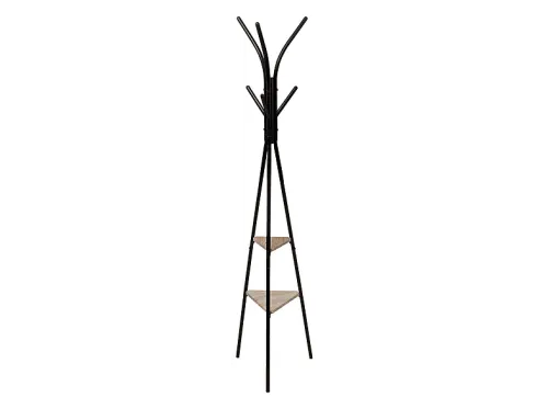 Perchero | MIROYTENGO de pie jano 6 colg. 2 estantes estilo industrial 175 cm, , 40 cm x 175 cm x 40 cm