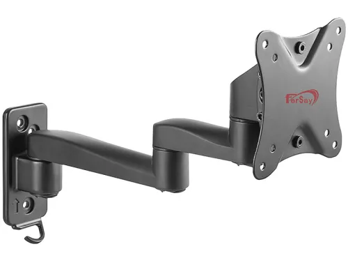 Soporte TV con brazo | FERSAY FERSAY-SOP-LCD-32NW, De 13 "a 27 ", 75 x 75 mm, 100 x 100 mm, Negro