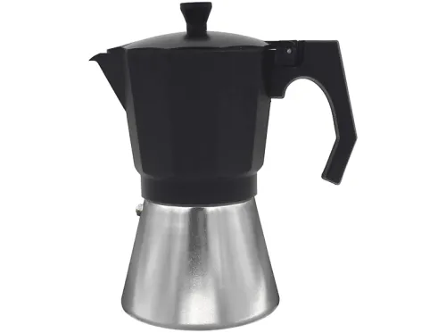 Cafetera tradicional | BASTILIPO BAST-6831, Acero, Cafetera de aluminio Bastilipo Mokka Induction 9N
