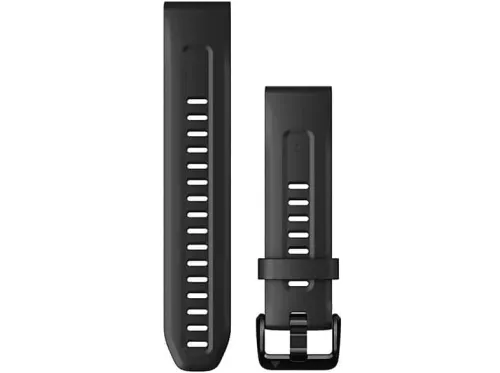 Correa | QuickFit 20 - Cierre con hebilla, Ajustable GARMIN, Negro