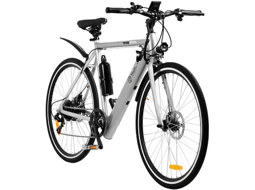 Bicicleta urbana | Youin NEW YORK FIX/29P/250/7,8AH/SILVER, Bicicleta eléctrica, 250 W, Plata